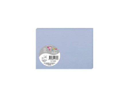 Pollen by Clairefontaine Carte C6, bleu lavande