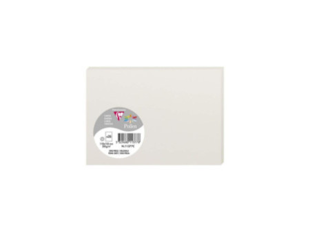 Pollen by Clairefontaine Carte C6, gris perle