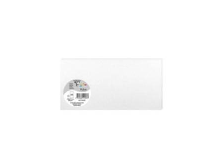 Pollen by Clairefontaine Carte DL, blanc irisé