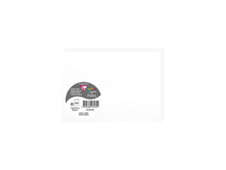 Pollen by Clairefontaine Carte double C6, blanc