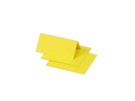 Pollen by Clairefontaine Marque-place 85 x 80mm,jaune soleil