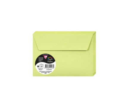 Pollen by Clairefontaine Enveloppes C6, vert bourgeon