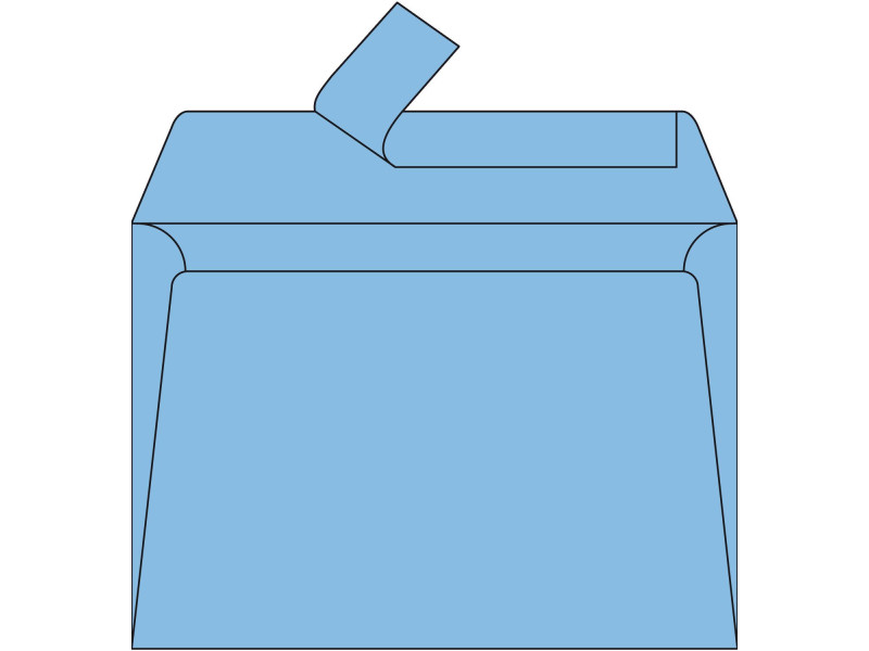 Pollen by Clairefontaine Enveloppes C6, bleu lavande