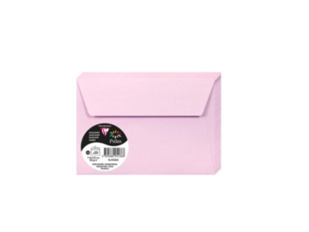 Pollen by Clairefontaine Enveloppes C6, rose dragée