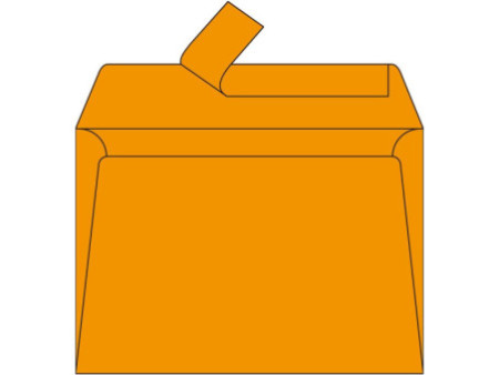 Pollen by Clairefontaine Enveloppes C6, clémentine