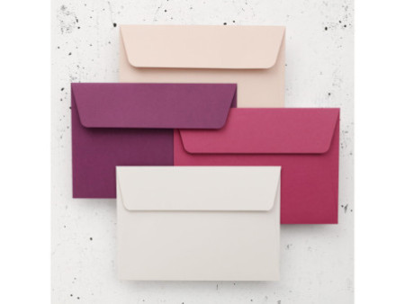 Pollen by Clairefontaine Enveloppes C6, gris perle