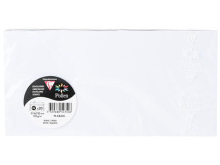 Pollen by Clairefontaine Enveloppes DL, blanc