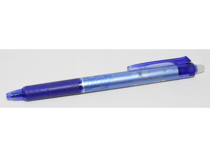 PILOT Stylo roller FRIXION BALL CLICKER 05, bleu
