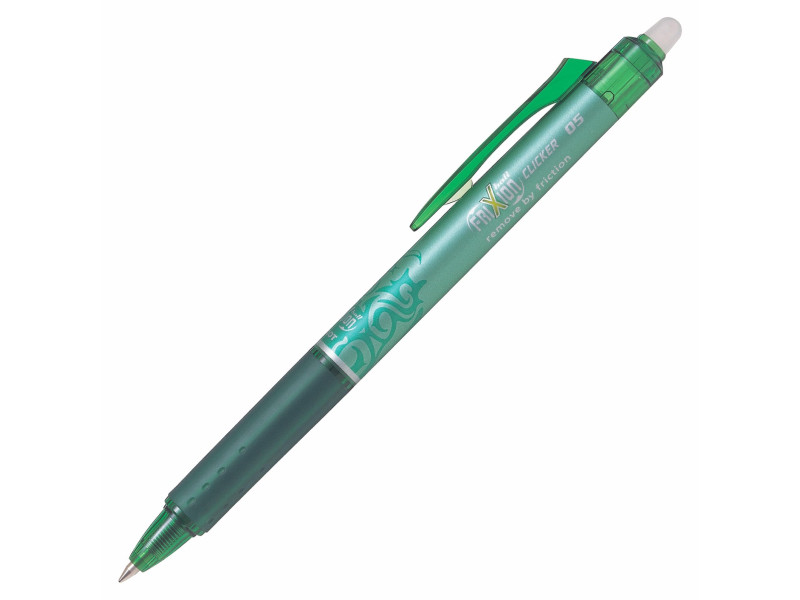 PILOT Stylo roller FRIXION BALL CLICKER 05, vert