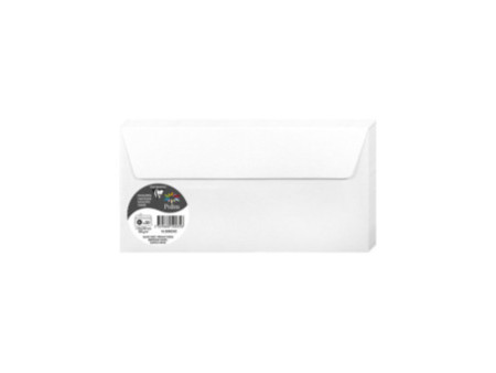 Pollen by Clairefontaine Enveloppes DL, blanc irisé