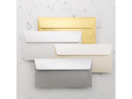 Pollen by Clairefontaine Enveloppes DL, ivoire irisé