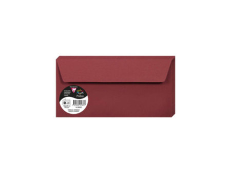 Pollen by Clairefontaine Enveloppes DL, bordeaux
