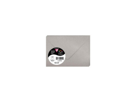 Pollen by Clairefontaine Enveloppes 75 x 100 mm, argent