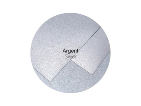 Pollen by Clairefontaine Enveloppes 75 x 100 mm, argent