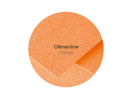 Pollen by Clairefontaine Enveloppes 75 x 100 mm, clémentine