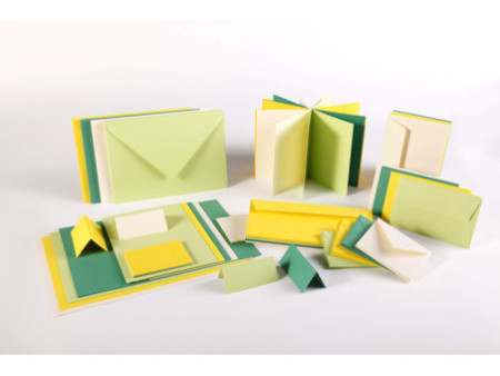 Pollen by Clairefontaine Enveloppes 90 x 140 mm, vert menthe