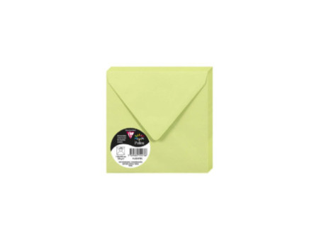Pollen by Clairefontaine Enveloppes 140 mm, vert bourgeon