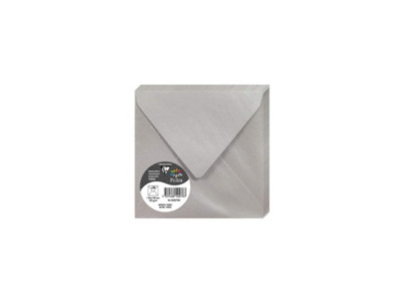 Pollen by Clairefontaine Enveloppes 140 mm, argent