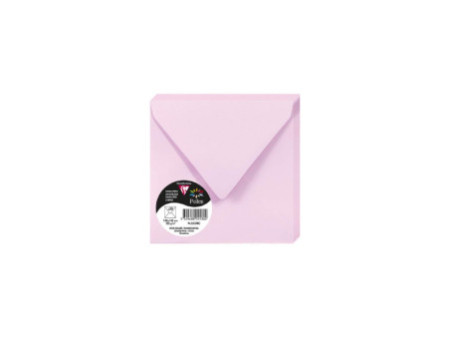 Pollen by Clairefontaine Enveloppes 140 mm, rose dragée