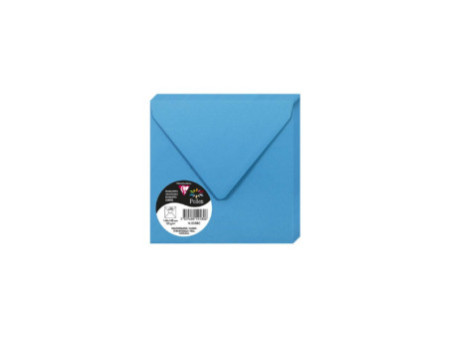 Pollen by Clairefontaine Enveloppes 140 mm, bleu turquoise