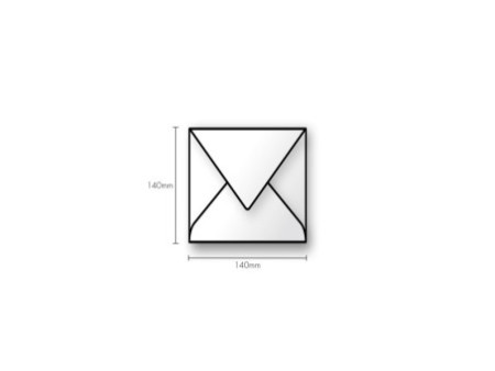 Pollen by Clairefontaine Enveloppes 140 mm, gris koala