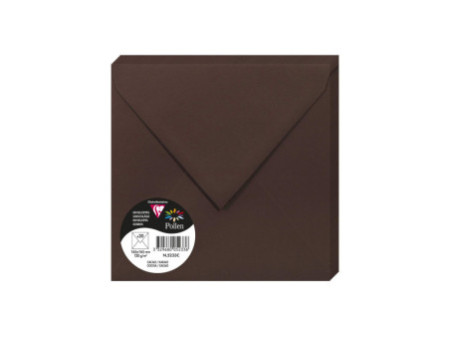 Pollen by Clairefontaine Enveloppes 165 mm, cacao