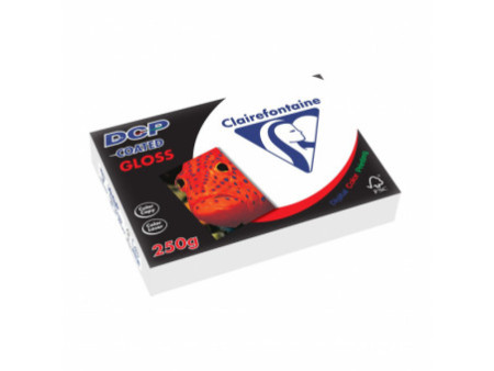 Clairefontaine Papier laser DCP Coated Gloss, A4, 250 g/m2