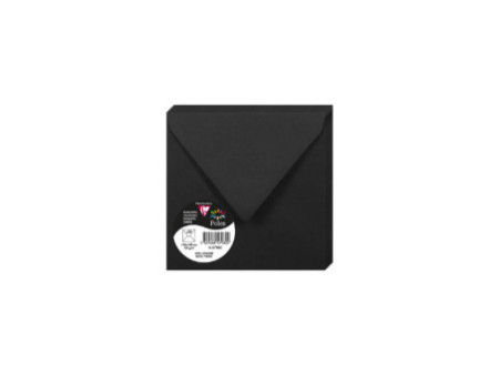 Pollen by Clairefontaine Enveloppes 140 mm, noir