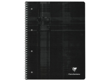 Clairefontaine Cahier spiralé, A4, quadrillé avec marge