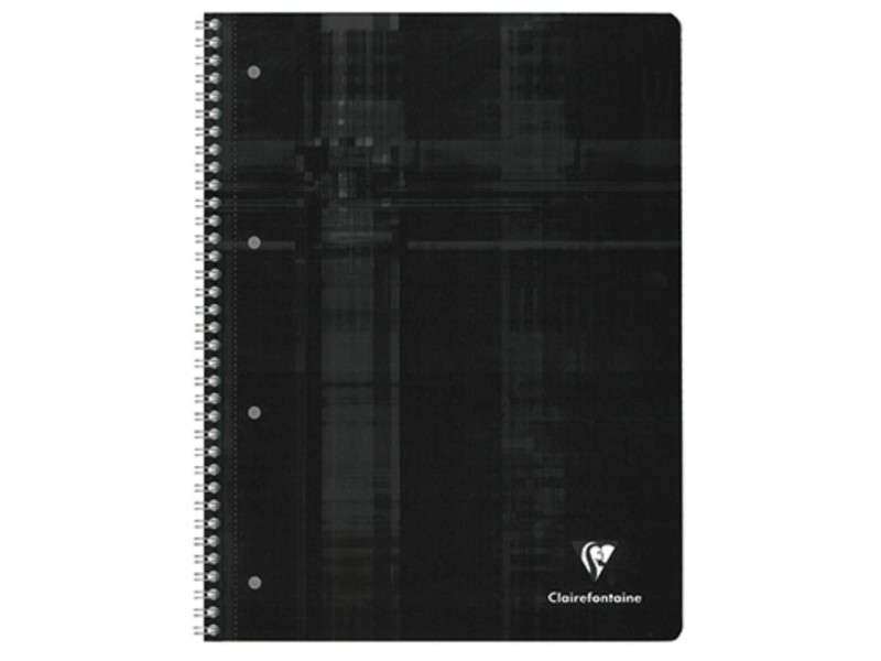 Clairefontaine Cahier spiralé, A4, quadrillé avec marge