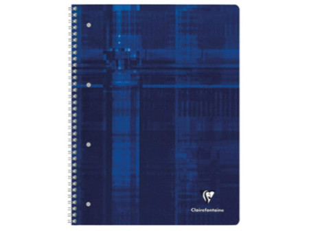 Clairefontaine Cahier spiralé, A4, quadrillé avec marge