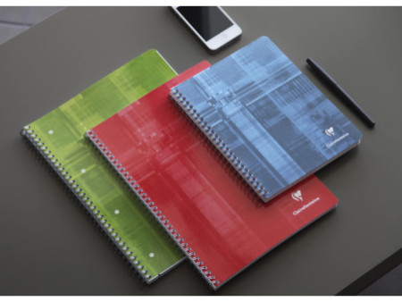 Clairefontaine Cahier spiralé, A4, uni, 160 pages