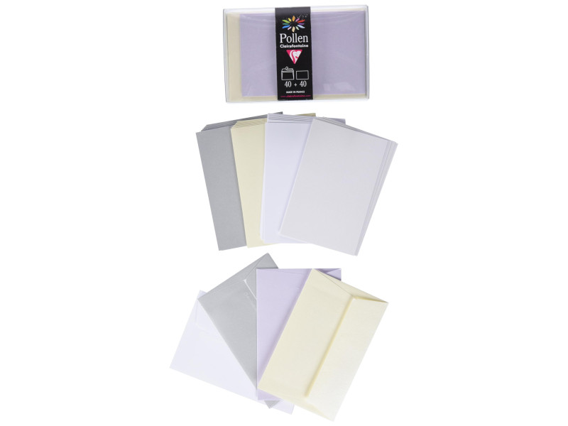 Pollen by Clairefontaine Set de correspondance, mariage