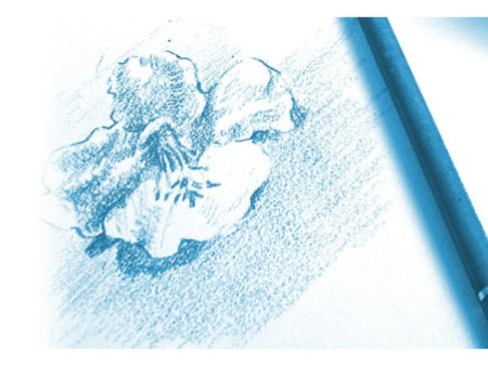 Clairefontaine Bloc papier dessin 'à Grain', A4, 180 g/m2