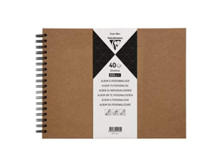 Pollen by Clairefontaine Carnet kraft 320 x 240 mm