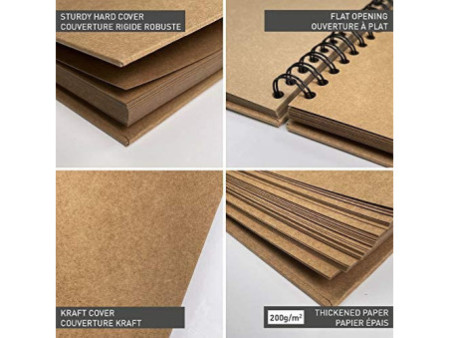 Pollen by Clairefontaine Carnet kraft 320 x 240 mm