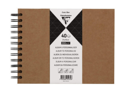 Pollen by Clairefontaine Carnet kraft 210 x 160 mm
