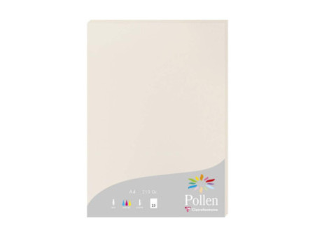 Pollen by Clairefontaine Papier A4, gris perle