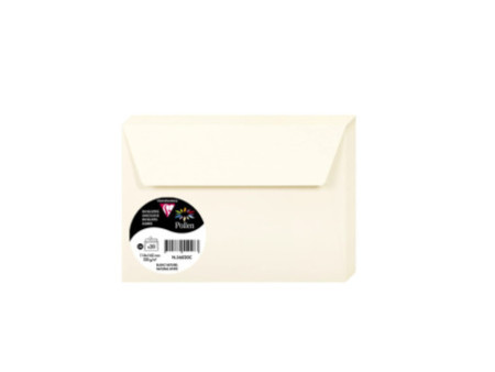 Pollen by Clairefontaine Enveloppes C6, blanc naturel