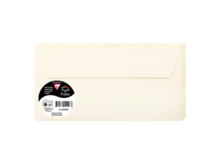 Pollen by Clairefontaine Enveloppes DL, blanc naturel