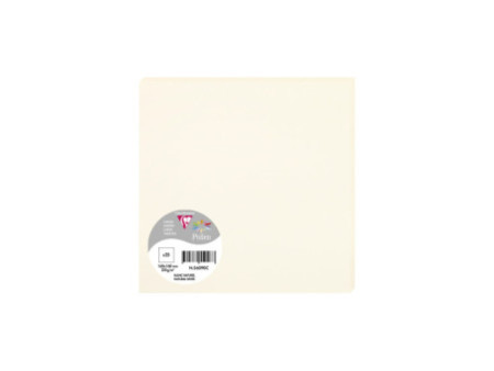 Pollen by Clairefontaine Carte 160 x 160 mm, blanc naturel