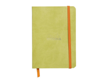 RHODIA Carnet souple RHODIARAMA, A6, ligné, anis