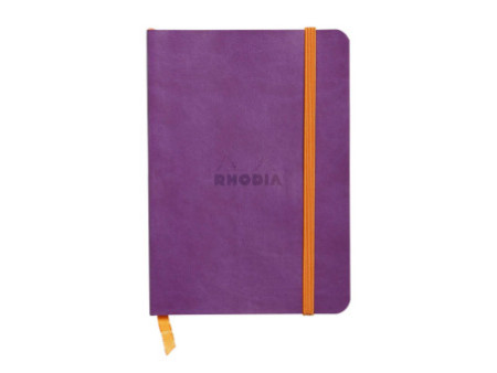 RHODIA Carnet souple RHODIARAMA, A6, ligné, violet