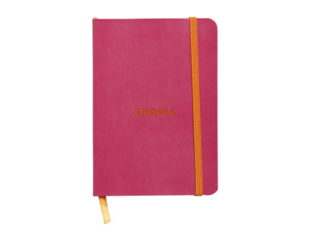 RHODIA Carnet souple RHODIARAMA, A6, ligné, framboise