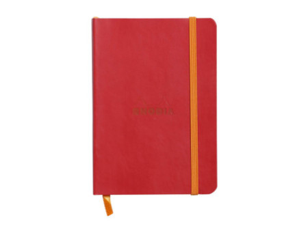 RHODIA Carnet souple RHODIARAMA, A6, ligné, coquelicot