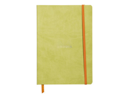 RHODIA Carnet souple RHODIARAMA, A5, ligné, anis