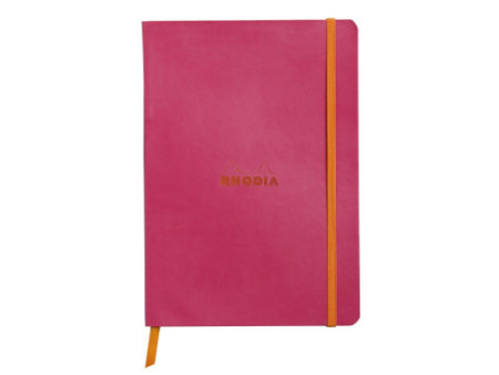 RHODIA Carnet souple RHODIARAMA, A5, ligné, framboise