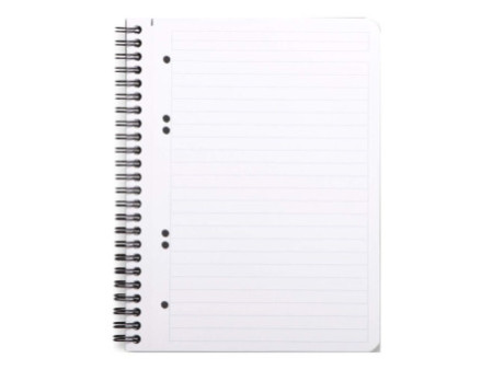 RHODIA Cahier à spirale 'Note Book', A5, ligné, noir