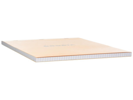 RHODIA Bloc agrafé No. 19, format A4+, quadrillé 5x5, orange