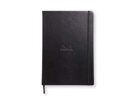 RHODIA Carnet de notes 'Webnotebook', A4, ligné, noir